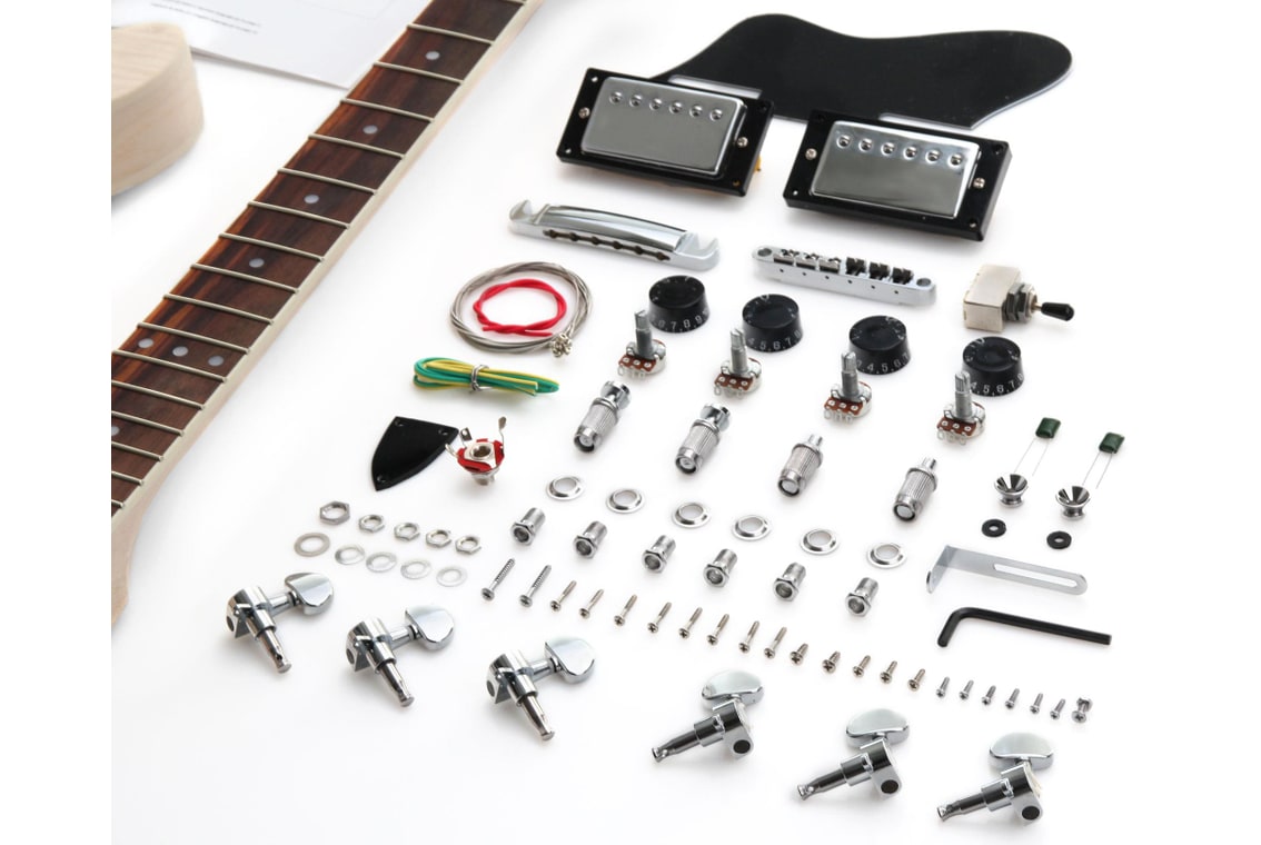 Rocktile set para construir guitarra eléctrica estilo HB