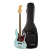 Squier Classic Vibe '60s Jazz Bass LRL Daphne Blue Set avec Housse