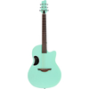 Classic Cantabile CS-100TQ guitare folk turquoise - Retour (état : très bon)