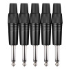 Pronomic JPLUG Black Jack Plug - 5-Pack