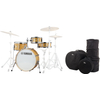 Yamaha Stage Custom Hip Natural Wood Set incl. housses de transport