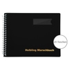 Helbling BMS25 Carnet de Marche noir 25 pochettes