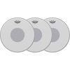 Remo Controlled Sound Coated Black Dot 14" 3x Set