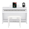 Casio Celviano AP-470 Digital Piano White Set incl. Piano Bench, Headphones & Piano Method