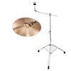 Paiste PST 5 16" Medium Crash avec Support Perche Set