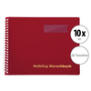 Helbling BMR25 Marschbuch rosso 25 tasche set da 10