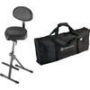 K&M 14050 Sgabello da Piedi con Schienale Set con Borsa