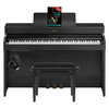 Roland HP702-CH Digitalpiano Zwart Mat Set