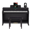 Casio Celviano AP-470 Piano Digitale Nero Set incl. Panca Per Pianoforte, Cuffie & Scuola Di Pianoforte