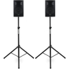 Pronomic E-210 MA Enceinte Active 10" 400 Watts Set Pieds