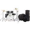 Pearl Export EXX705NBR/C778 Set de Batería Graphite Silver Twist con Fundas