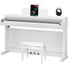 Set de Piano Digital Kawai CX202W Blanco Satinado
