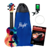 Flight UTS-40 Swirl Ultra Travel Ukulele Set