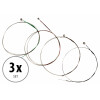 Classic Cantabile VL-34 Violinen-Saiten 3/4 Größe 3er Pack