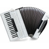 Classic Cantabile 96 Bass Akkordeon "Secondo V" Weiß  - Retoure (Zustand: sehr gut)