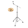Meinl Classics Custom Brilliant 10" Splash + Boom Cymbal Stand Set