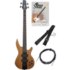 Rocktile Pro LB104-N LowBone E-Bass Natural Set