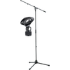 K&M 210/2 Mikrofonstativ Schwarz Set inkl. Klemme