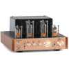 Bennett & Ross TA-70 hifi-stereoversterker in buizendesign, champagne