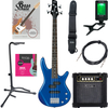 Ibanez GSRM20-SLB E-Bass Starlight Blue Starter Set