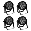 Eurolite LED 7C-7 Silent Slim Spot Set da 4