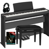 Yamaha P-223B Stagepiano Noir Home Set