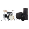Tama CL50R-TPB Superstar Classic Drumkit Transparent Black Burst Set avec housses