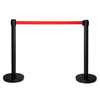 Stagecaptain PLS-200B Crowd-Control Posts People Guidance System Black Pair - Returned (Condition: Very Good)