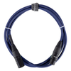 Pronomic Stage DMX3-2,5 Cavo DMX 2,5m blu con contatti dorati