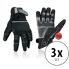Stagecaptain RGL-5F Guanti Rigger Taglia M Set 3 Pezzi
