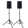 Pronomic C-212 MP 12" Set D'Enceintes Passives Avec Statifs