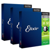 Elixir 19077 Electric Optiweb Light/Heavy Set de 3
