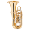 Lechgold FT-20/6GL F-Tuba in Ottone Dorato Verniciato