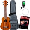Flight NUS250 Acacia Sopran Ukulele Set