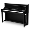 Classic Cantabile UP-1Plus SH Upright E-Piano Schwarz Hochglanz
