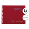Helbling BMR20 Livre De Marche Rouge 20 Pochettes Lot De 5