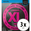 D'Addario EXL170-5 Regular Light 3x Set