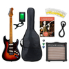 Jet Guitars JS300 Set de Guitarra Eléctrica Sunburst