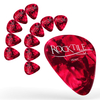 Rocktile Picks Red Tortoise Heavy 12-Pack