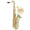 Classic Cantabile Winds TS-450 Brushed Bb Saxofón Tenor Conjunto De Cañas 2.5