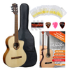 LAG OC88CE Occitania 88 4/4 Guitarra Clásica Set para Principiantes