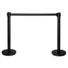 Stagecaptain PLS-200 BKB Barrier Post Crowd Control System Black Pair - Returned (Condition: Good)