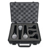 Pronomic DM-58-C Vocal Microfoon 3er Set in Koffer