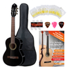 GEWA Student 1/2 Guitare Classique Noir Set Débutant
