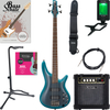 Ibanez SR300E-CUB E-Basse Cerulean Aura Burst Starter Set