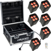 Algam Lighting EVENTPAR412 HEX IP Batterie LED Tourset