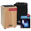 XDrum Cajon Primero Naturel Incl. École De Cajon Et Housse - Retour (Dégâts D'Emballage)