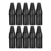 Pronomic XMPLUG Black XLR Stekker male - 10er Pack