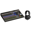 Zoom LiveTrak L-12 Digital Mischpult Set inkl. Kopfhörer