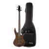 Ibanez GSR200B-WNF Walnut Flat Gigbag Set